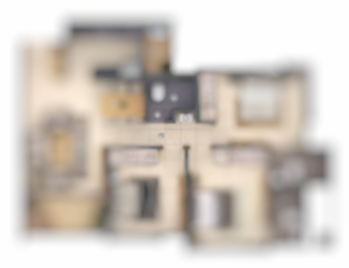 Manjri Hadapsar Project 3BHK Plan